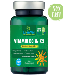 VITAMIN D3 4,000IU & VITAMIN K2 MK-7 100µg
