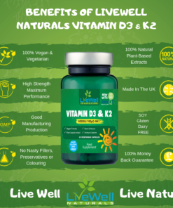 VITAMIN D3 4,000IU & VITAMIN K2 MK-7 100µg