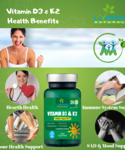 VITAMIN D3 4,000IU & VITAMIN K2 MK-7 100µg